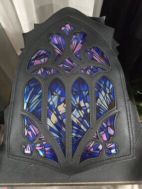 Restyle Stained Glass Cathedral Backpack NWT